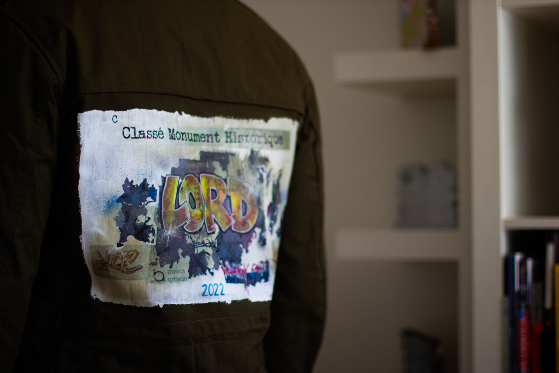 Veste Seydina Balde - Détail du design